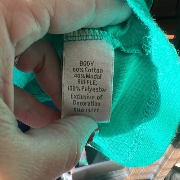 LC Lauren Conrad Teal Layered Tank Top - Picture 4 of 5